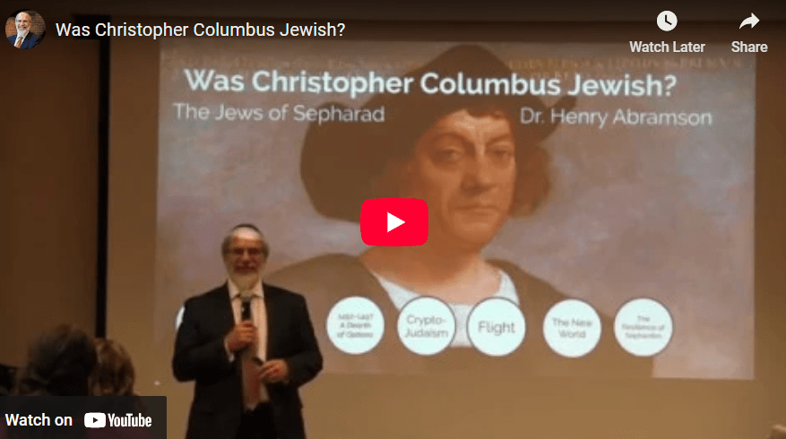 Was Christopher Columbus Jewish?