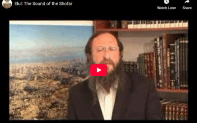Elul: The Sound of the Shofar